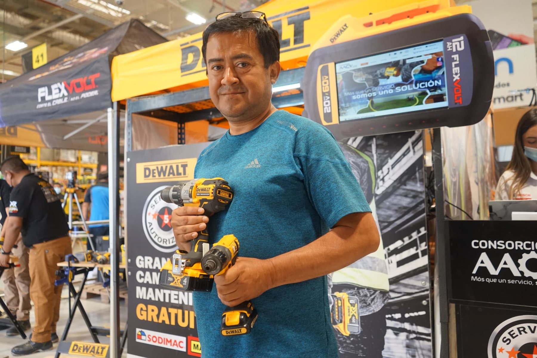 Activación en feria · DeWalt